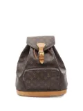 Louis Vuitton Pre-Owned 2000 Montsouris GM backpack - Brown