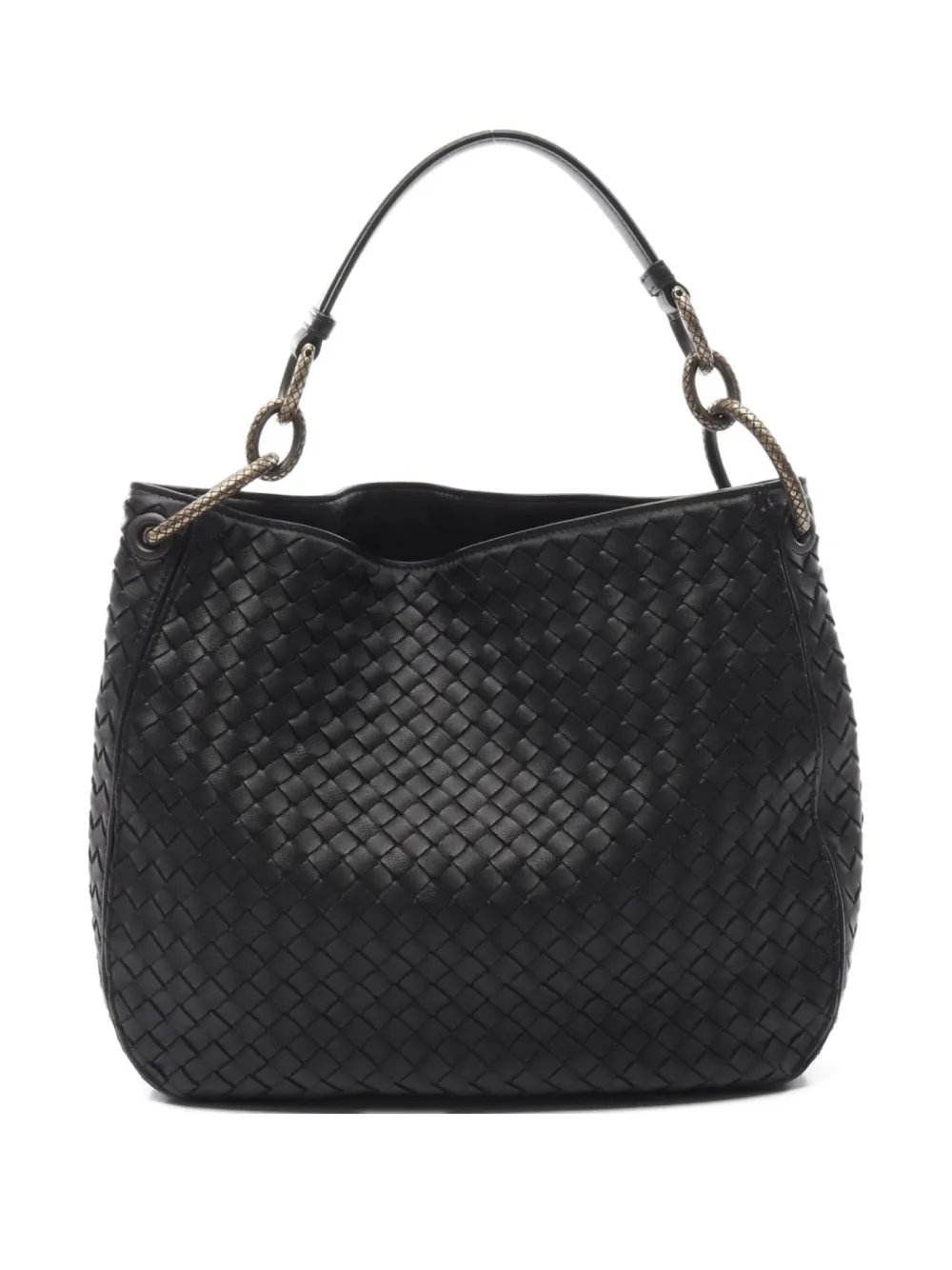Bottega Veneta Pre-Owned 2010 Intrecciato Loop handbag | Black | Image 1