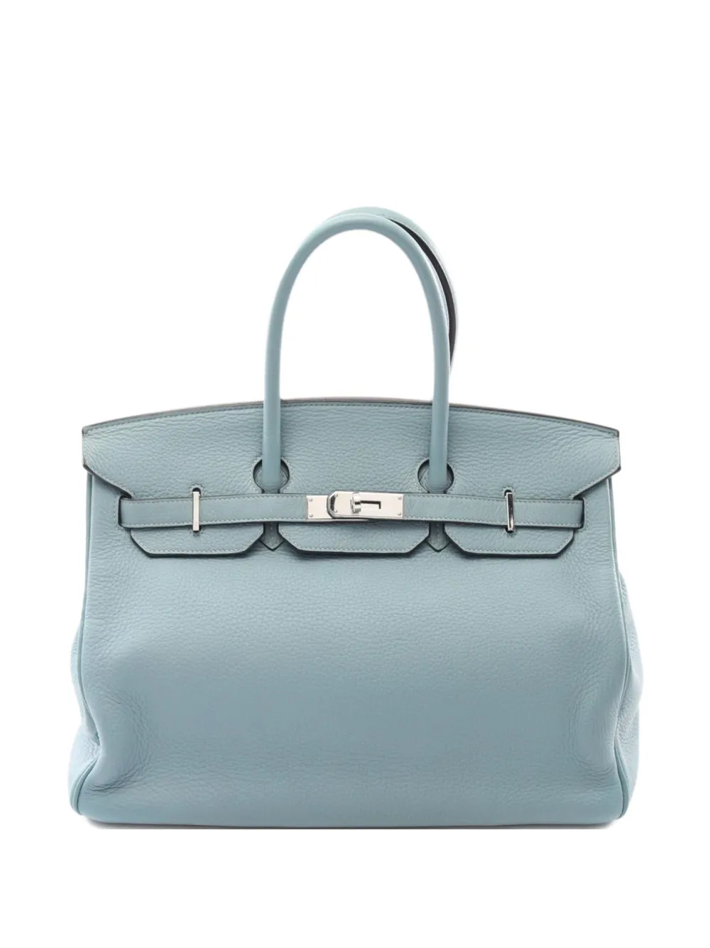 Hermès Pre-Owned 2009 Birkin 35 handbag | Blue | Image 1