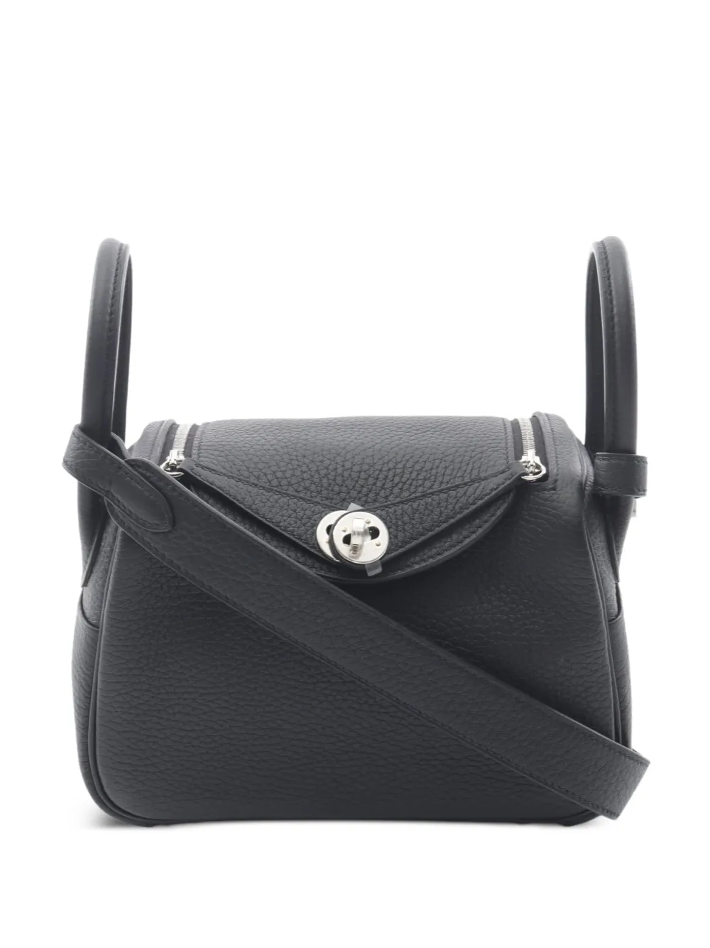 Hermès Pre-Owned 2024 mini Lindy shoulder bag | Black | Image 1