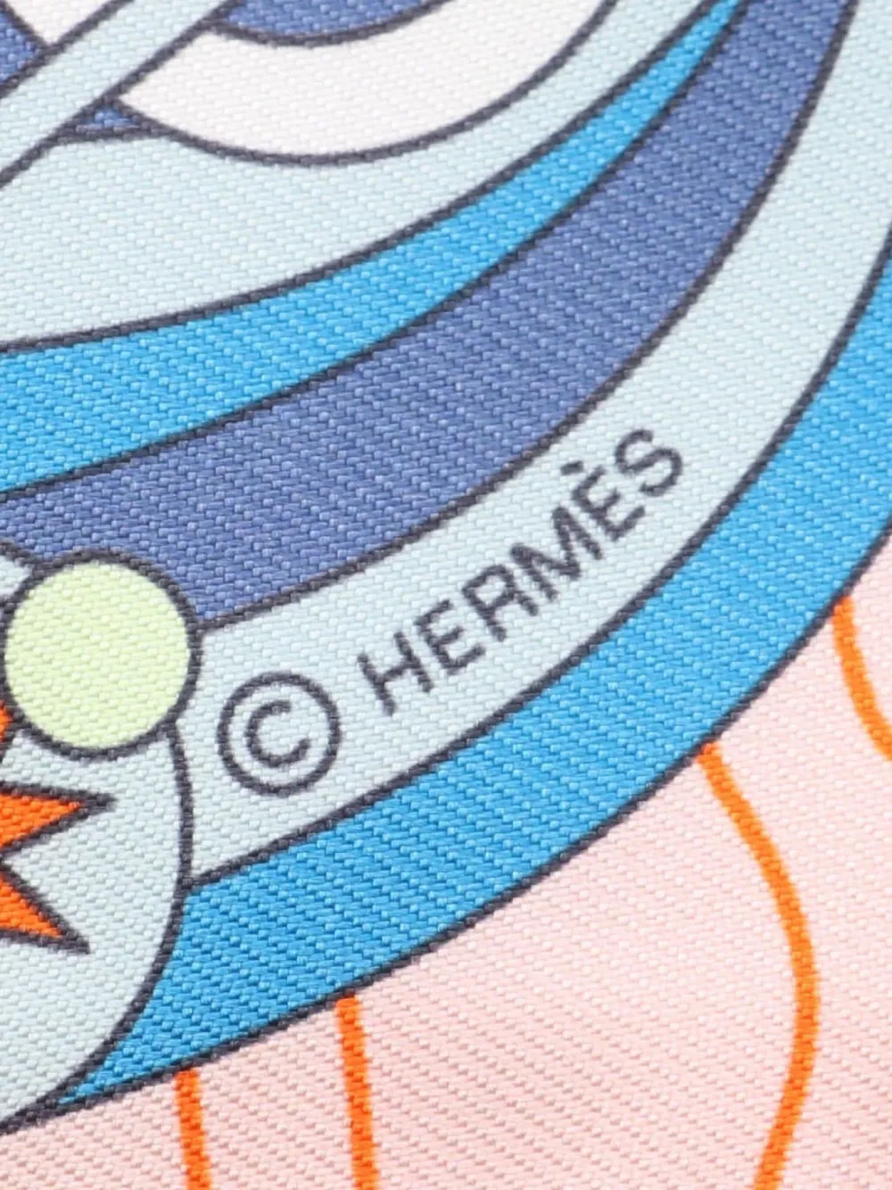 Hermès Pre-Owned 2021 ODYSSEY silk scarf | Image 2
