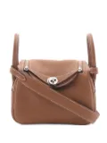 Hermès Pre-Owned 2025 mini Lindy shoulder bag - Brown