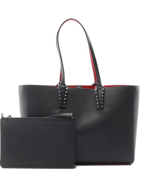 Christian Louboutin Pre-Owned 2021 small Cabata studded tote bag