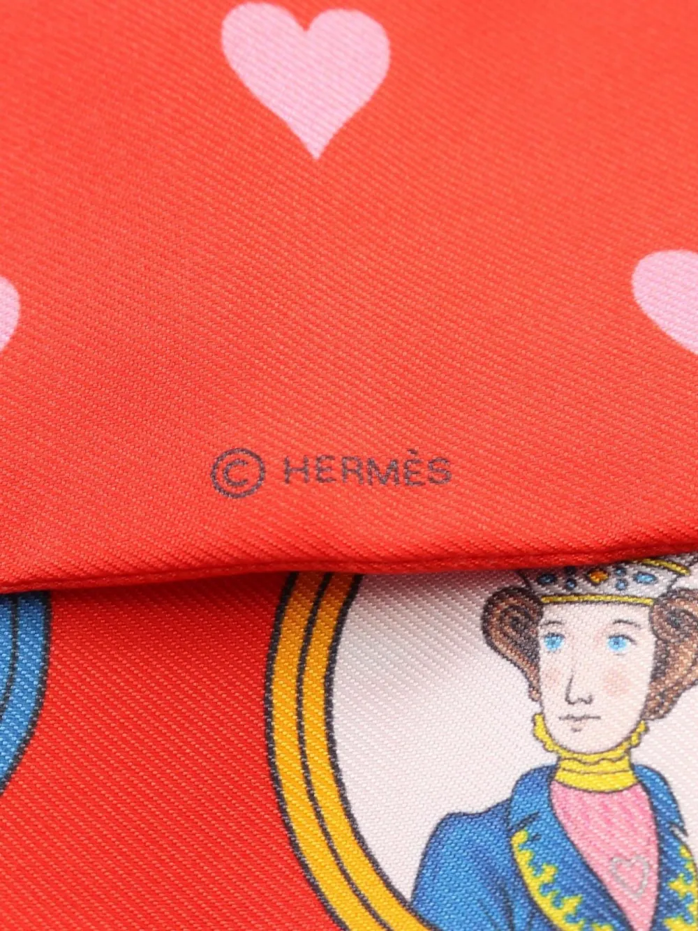 Hermès Pre-Owned 2021 Tea Time silk ribbon scarf | Image 2