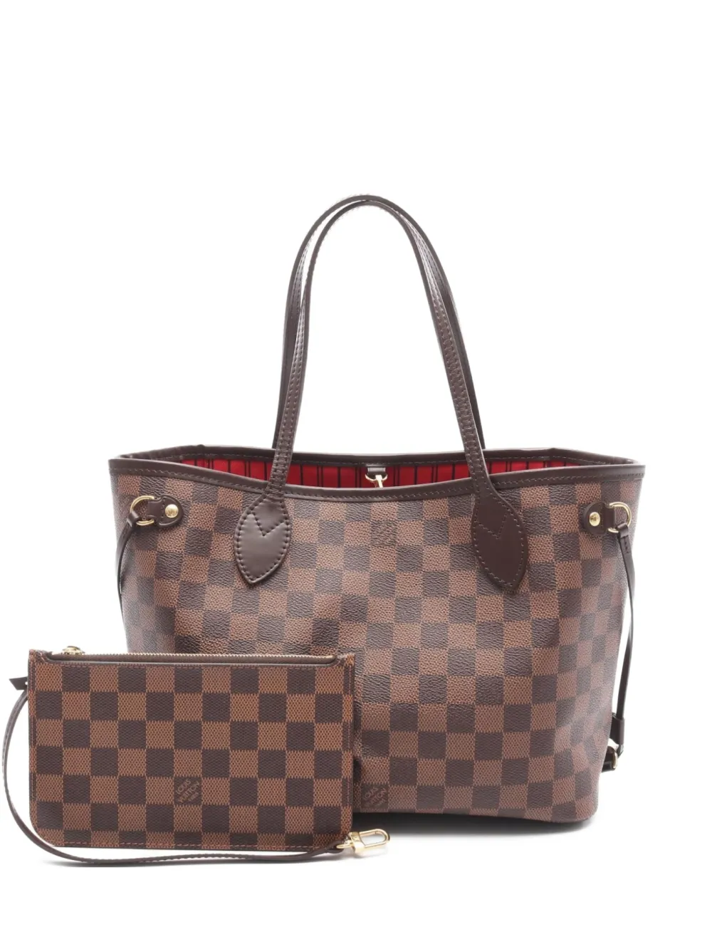 Louis Vuitton Pre-Owned 2014 Damier Ebene Check handbag | Brown | Image 1