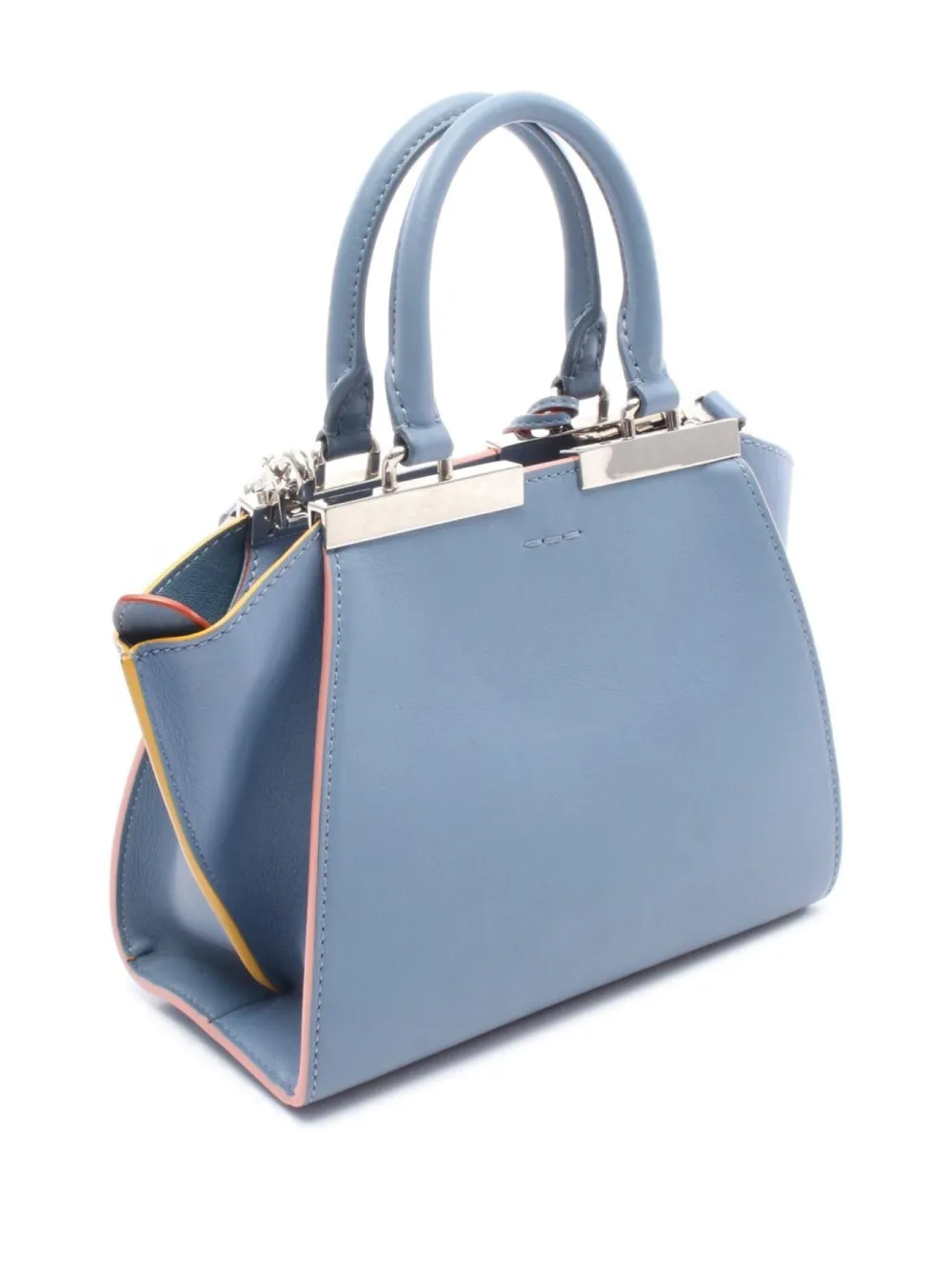 Fendi Pre-Owned 2010s mini Troisours leather handbag | Pre-Owned | Image 2