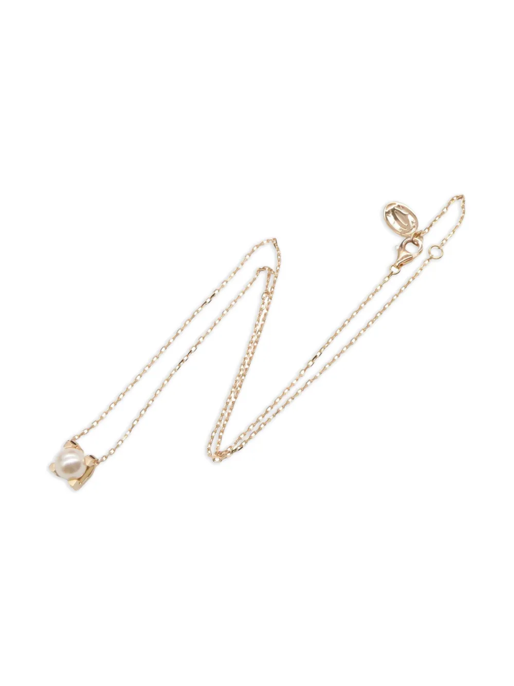 Cartier 2010s 18K rose gold C de Cartier pearl necklace | Image 2