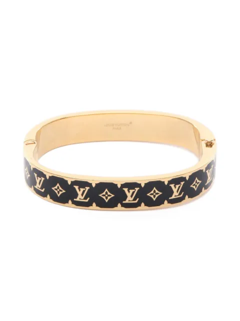Louis Vuitton Pre-Owned 2024 Enamel Monogram bangle bracelet