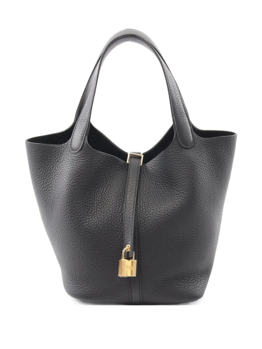 Hermès Pre-Owned 2024 Picotane Lock MM handbag | Black | Image 1