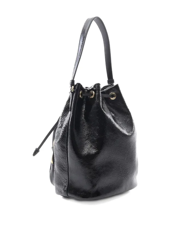 【関税&送料込】Prada Prada Duet Bucket Bag In Naplak Prada Duet Naplak Patent Leather Bucket Bag | Saks Fifth Avenue