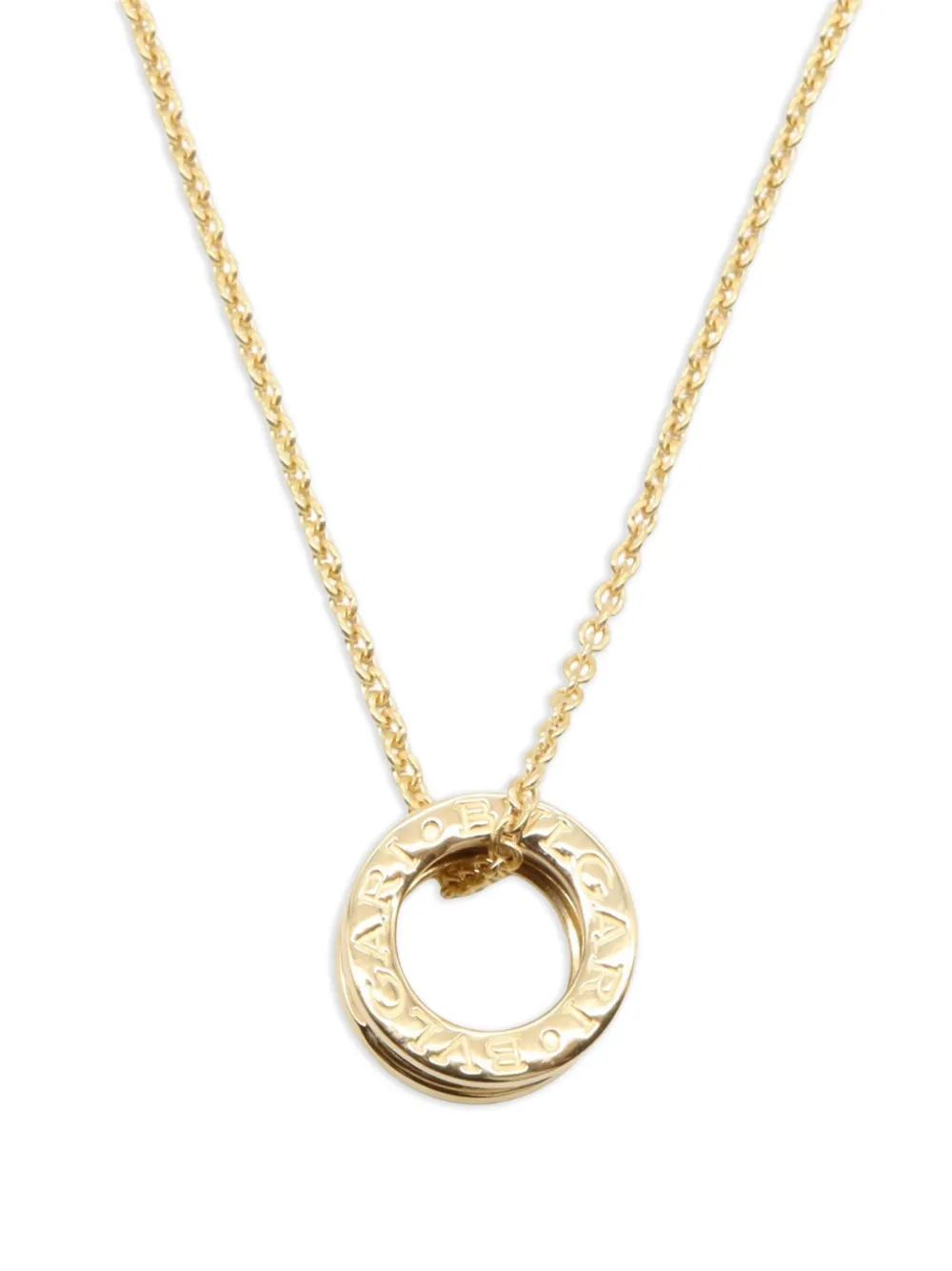 Bvlgari Pre-Owned 2010s 18K yellow gold B-Zero1 Necklace - ゴールドトーン Bvlgari Pre-Owned 2010s 18K yellow gold B-Zero1 Necklace - ゴールドトーン