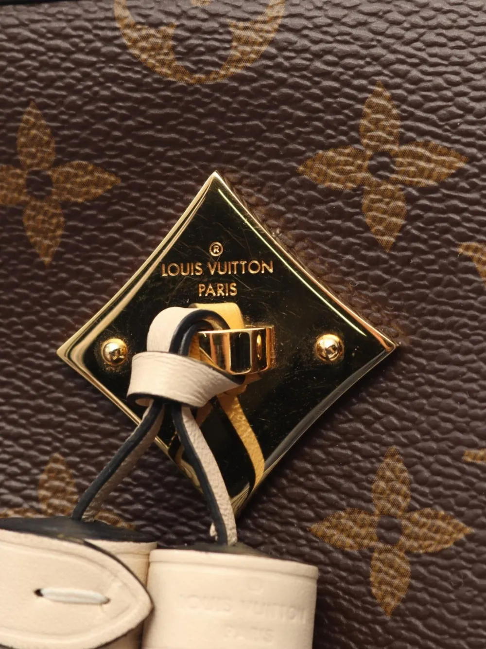 Louis Vuitton Pre-Owned 2018 Saintonge crossbodytas met monogram Bruin
