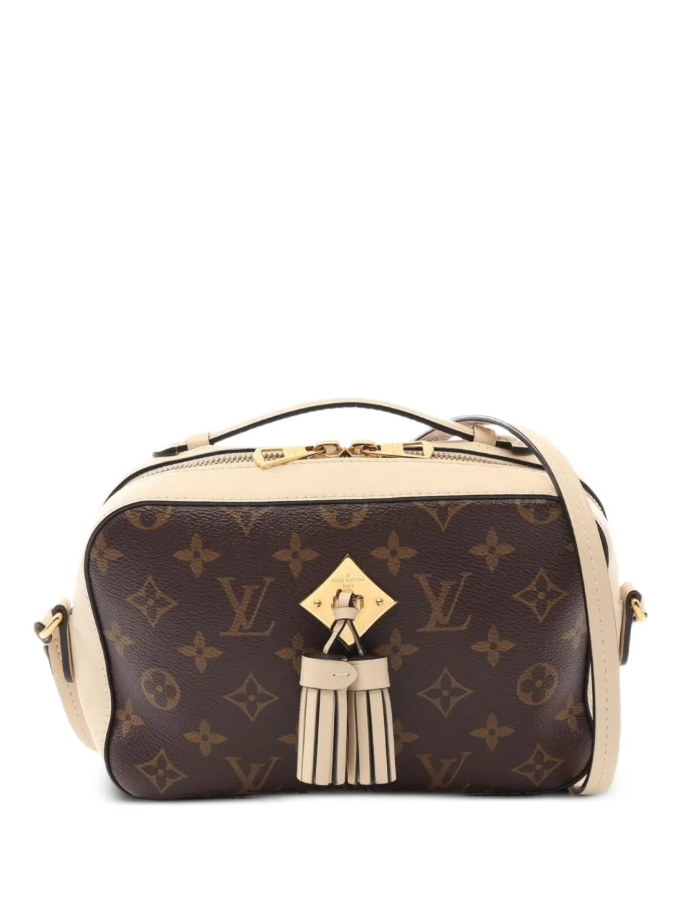 Louis Vuitton Pre-Owned 2018 Saintonge monogram cross body bag - ブラウン Louis Vuitton Pre-Owned 2018 Saintonge monogram cross body bag - ブラウン