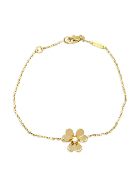 Van Cleef & Arpels Vintage سوار 'فريفولي' ذهب أصفر عيار 18 مرصع بألماس من عقد 2010