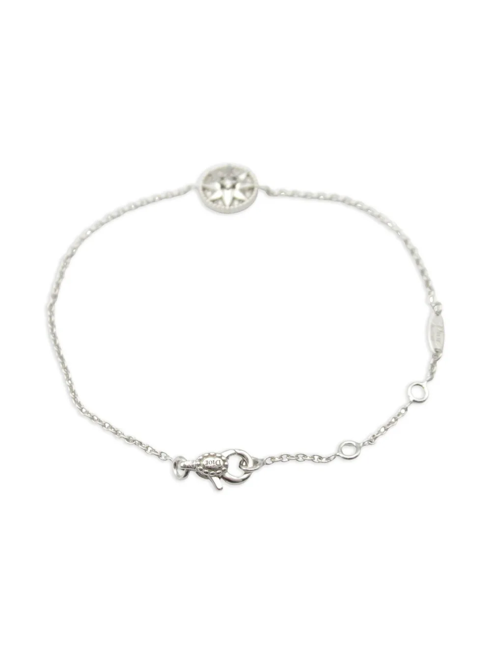 Christian Dior Pre-Owned 2010s 18k white gold Rose des Vents diamond bracelet | Image 2