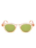 JULIUS TART OPTICAL round-frame tinted sunglasses - Pink
