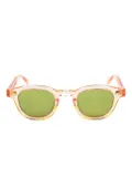 JULIUS TART OPTICAL round-frame tinted sunglasses - Pink
