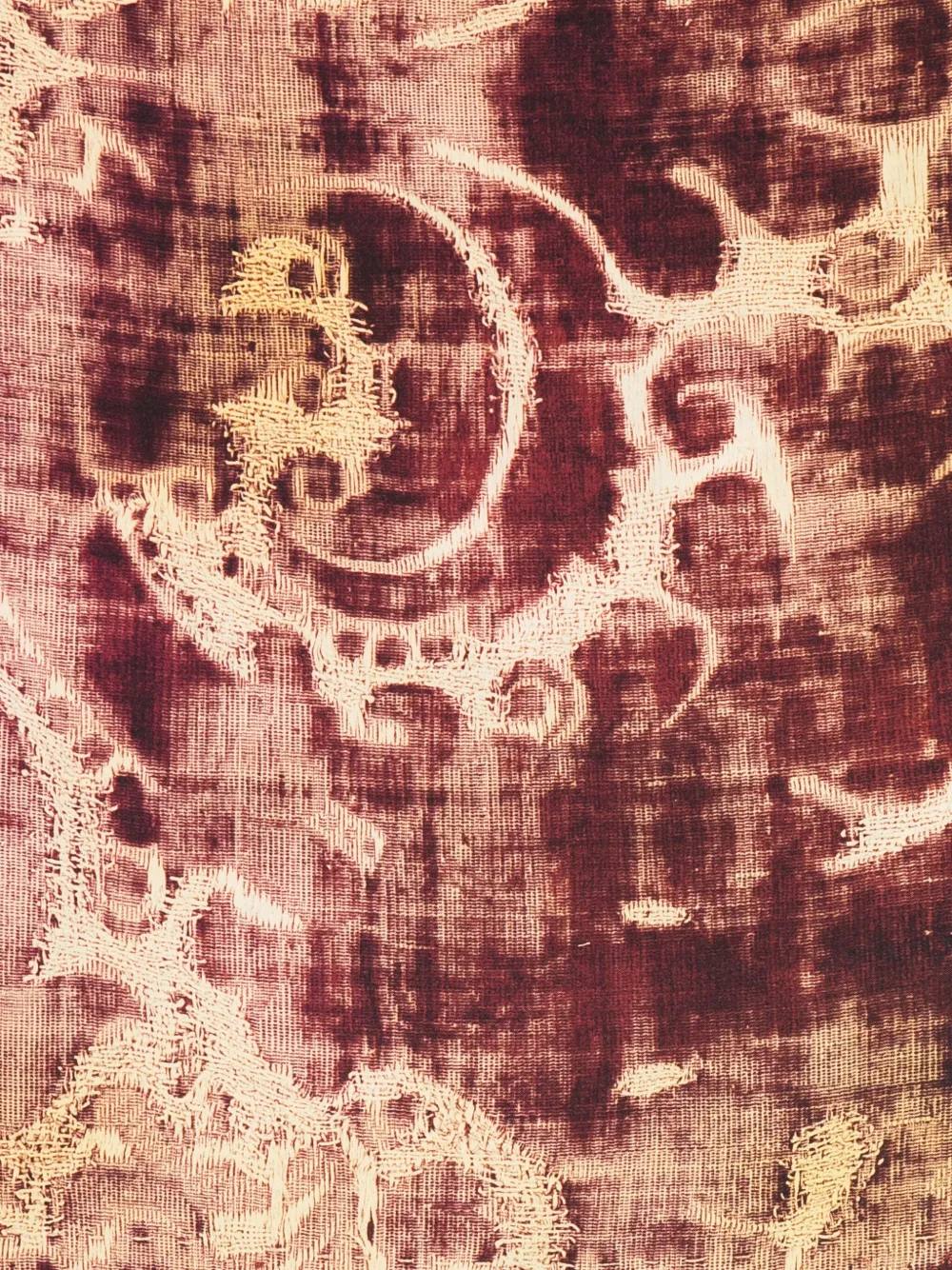 Pierre-Louis Mascia Aloeuw sjaal met abstracte print Roze