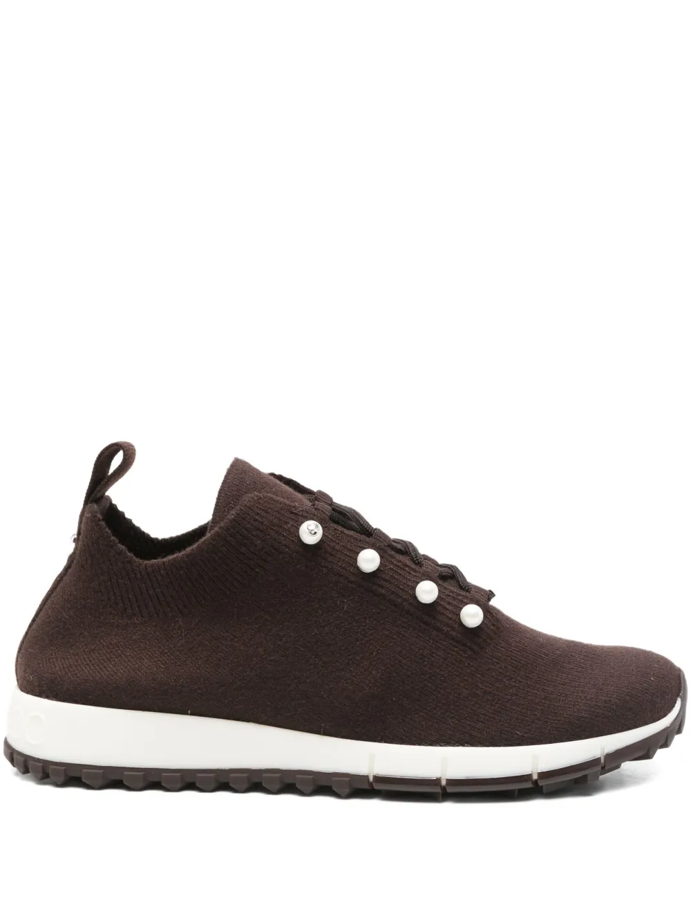Jimmy Choo Veles knitted sneakers Bruin