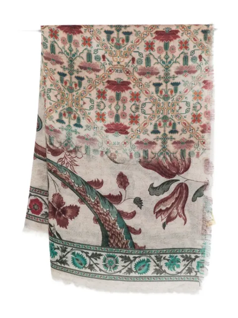 Pierre-Louis Mascia Euclide floral-print scarf