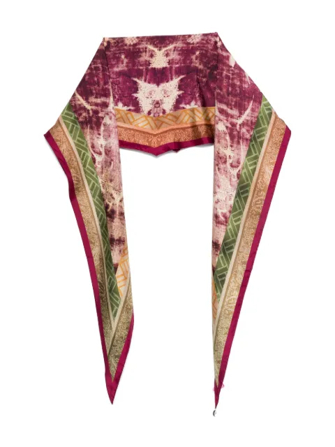 Pierre-Louis Mascia Aloeuw silk scarf