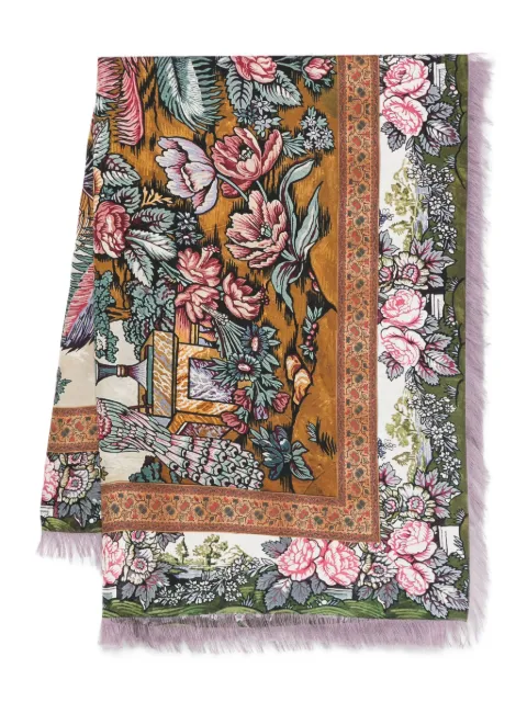 Pierre-Louis Mascia Aloeuw floral-print silk scarf