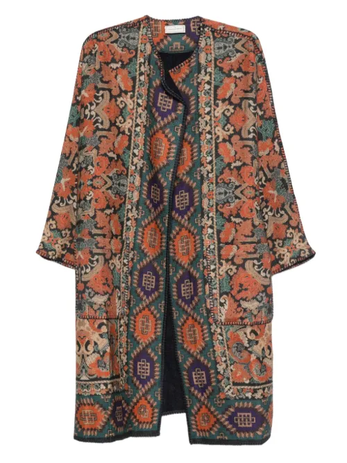 Manteau à motif géométrique - Pierre-Louis Mascia - Modalova