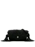 Bottega Veneta Pre-Owned 2012-2024 Lambskin Torchon Classic Tasseled Twisted crossbody bag - Black