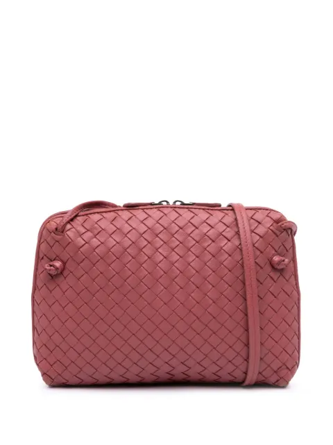 Bottega Veneta Pre-Owned 2012-2024 Medium Nappa Intrecciato Nodini crossbody bag