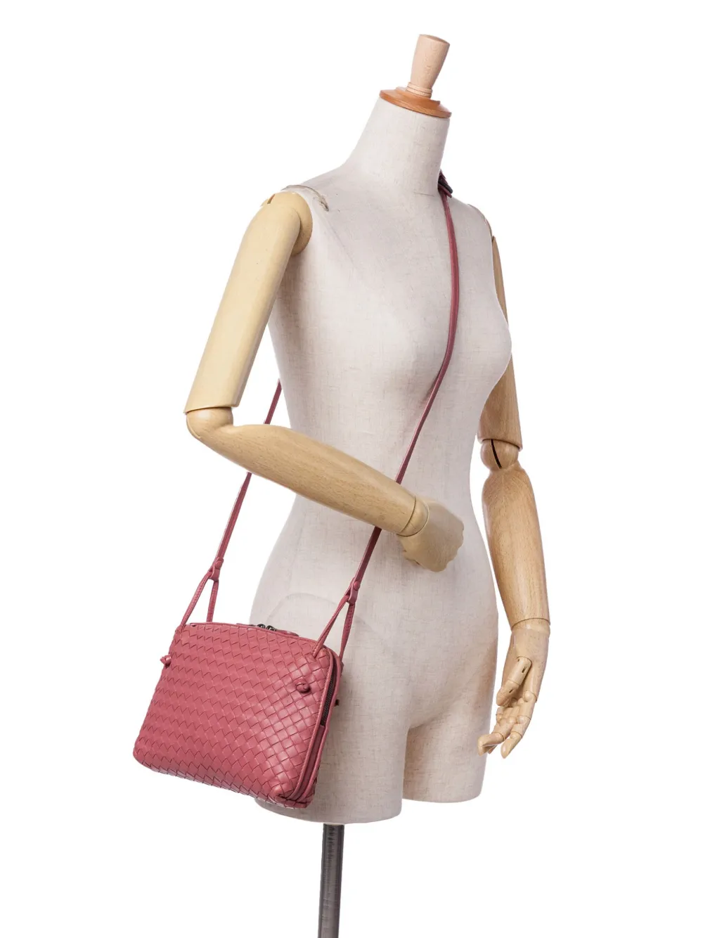 Bottega Veneta Pre-Owned 2012-2024 Medium Nappa Intrecciato Nodini crossbody bag | Pre-Owned | Image 2