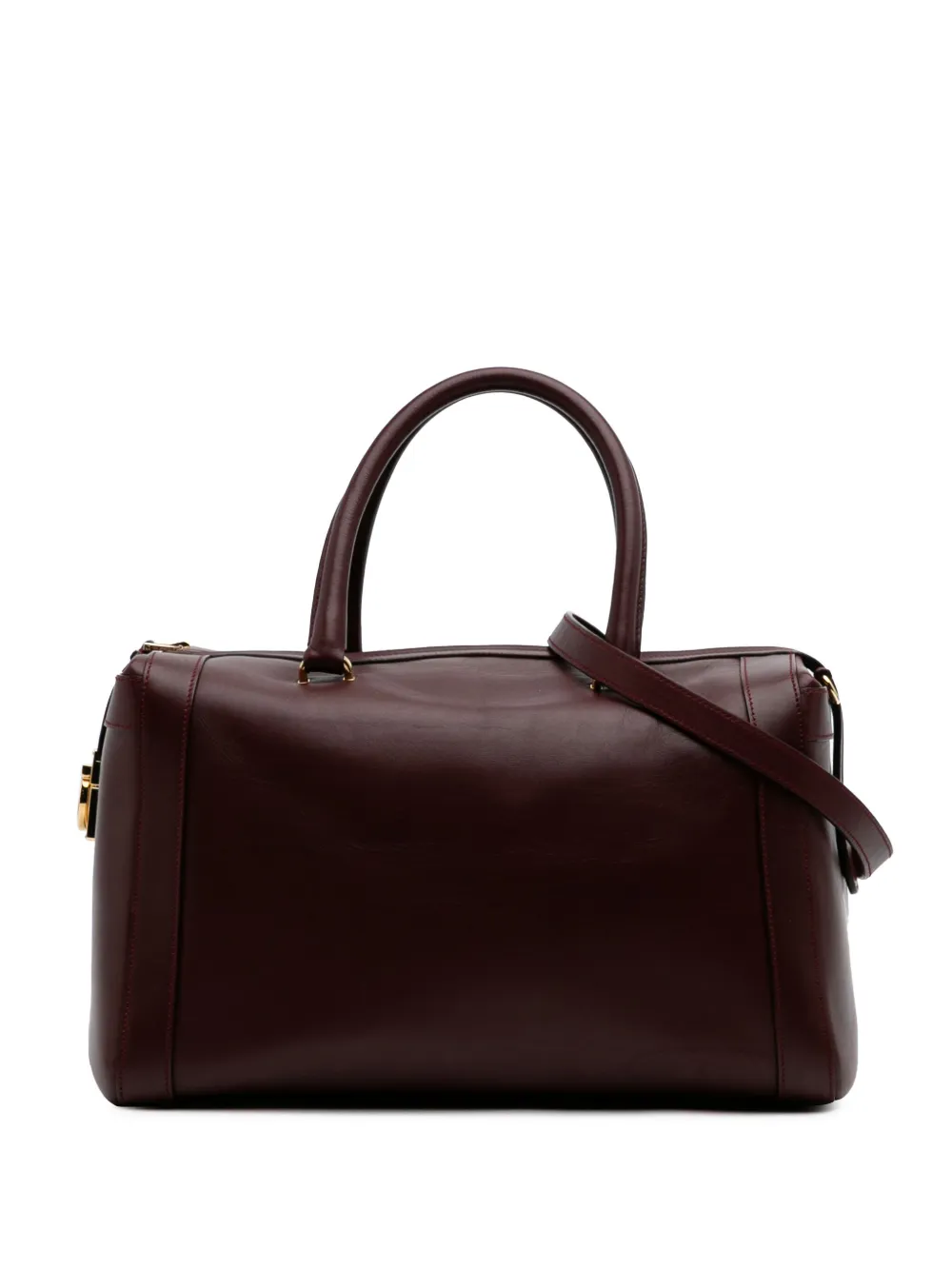 Ferragamo Pre-Owned 20th Century Leather Marilyn satchel | Red | Image 1