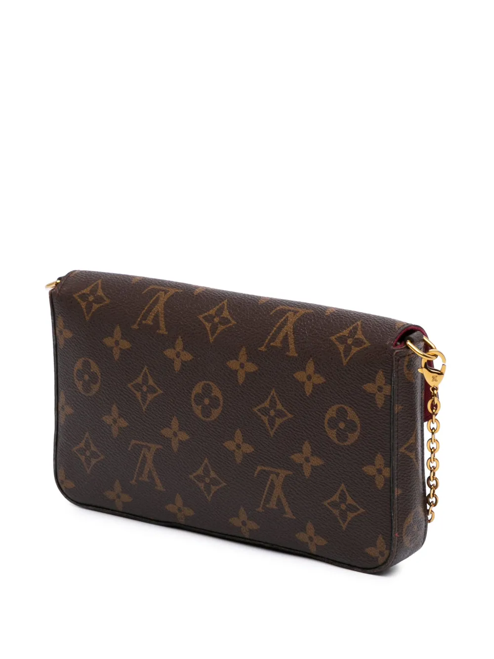 Pre-owned Louis Vuitton 2017 Monogram Pochette Felicie Crossbody Bag