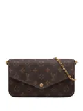 Louis Vuitton Pre-Owned 2017 Monogram Pochette Felicie crossbody bag - Brown