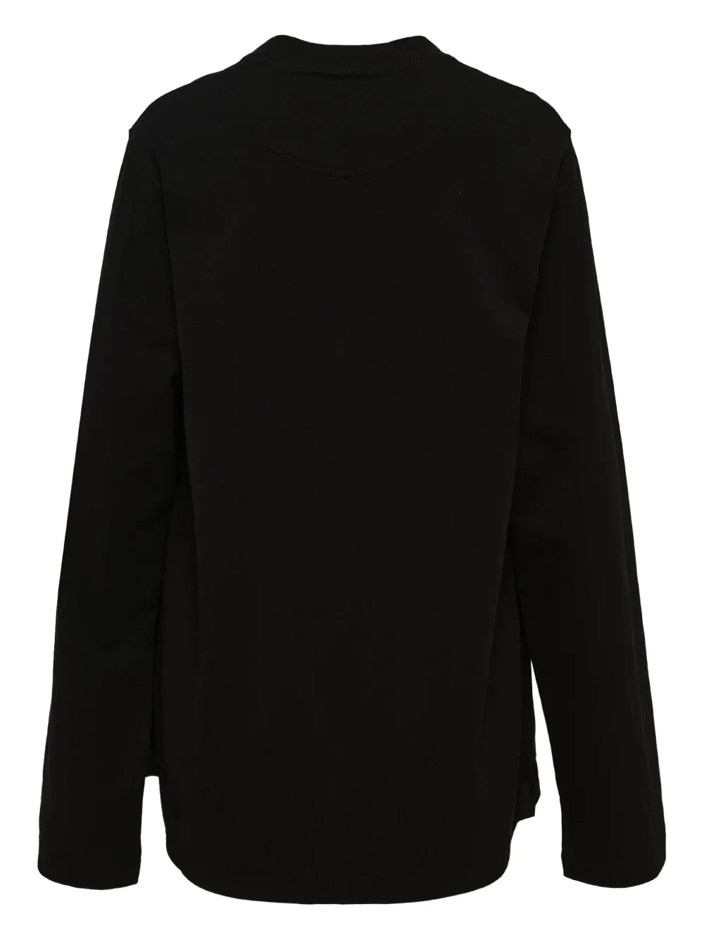 Stella McCartney lace-insert sweater Zwart