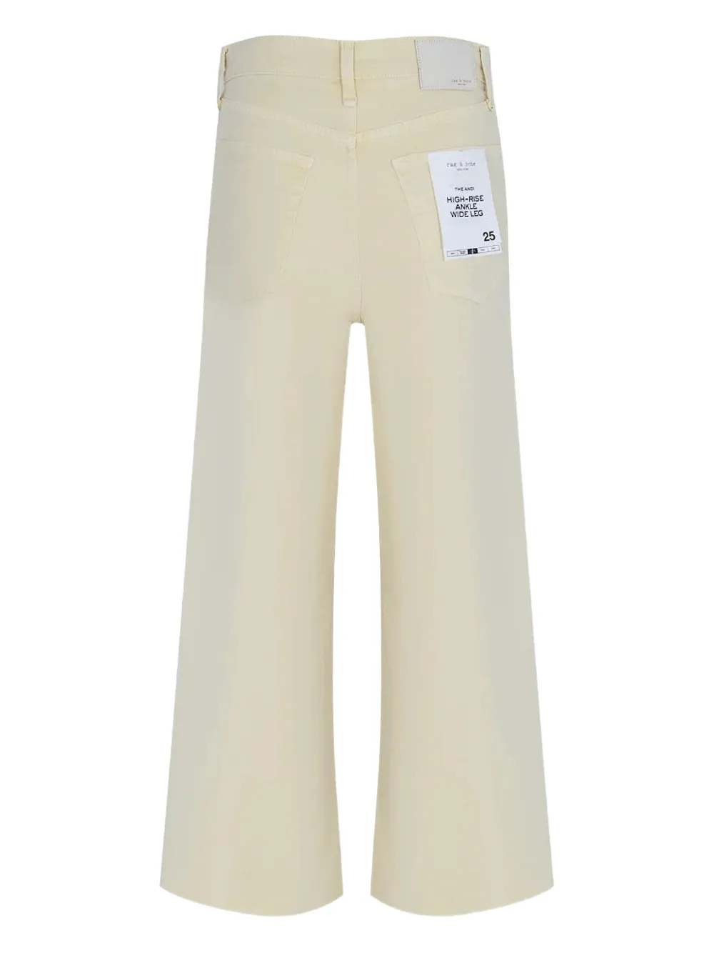 rag & bone Broek met logopatch Geel