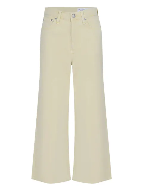 rag & bone logo-patch trousers