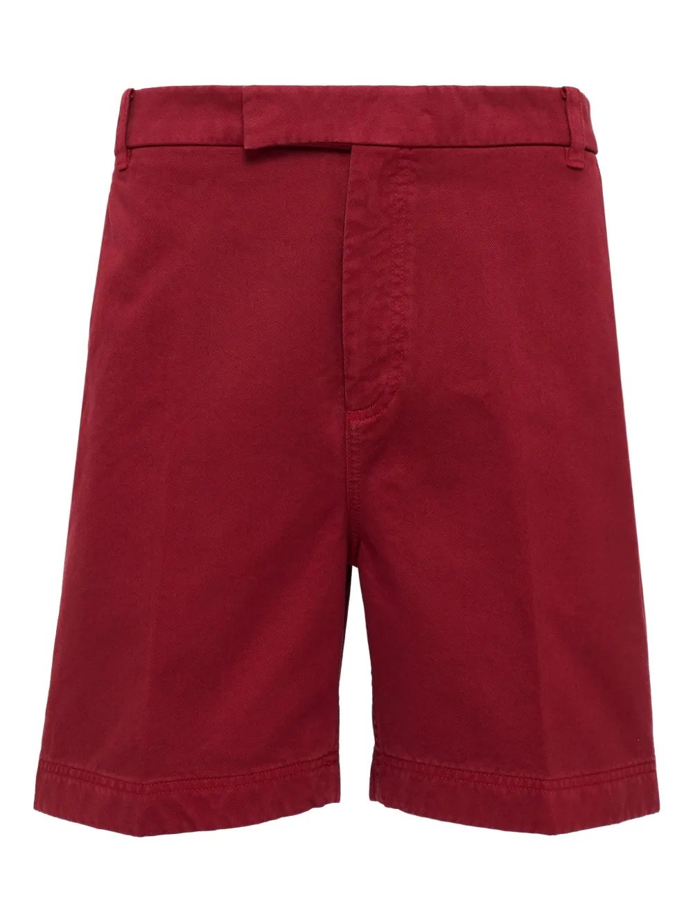 Thom Browne back-pocket chino shorts | Red | Image 1