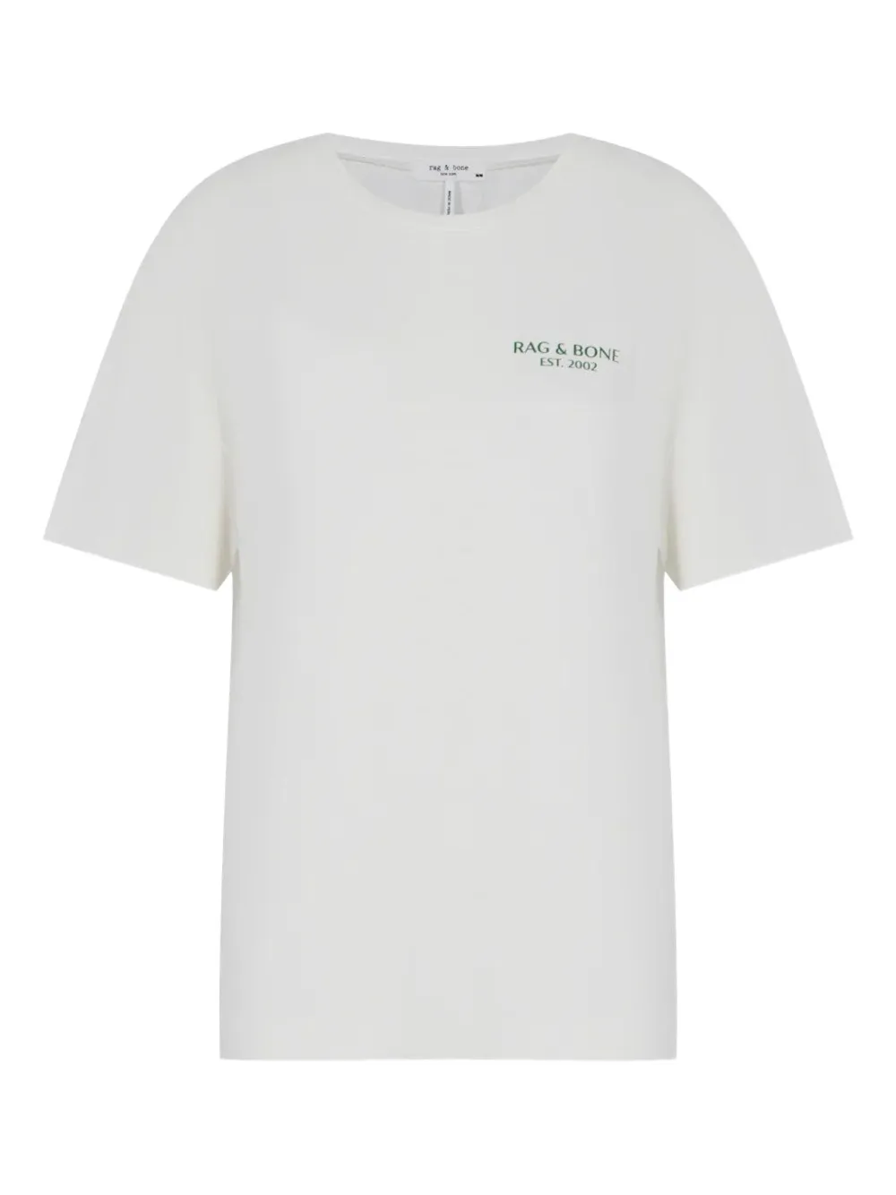 Rag & bone T-shirt met tennisprint Beige