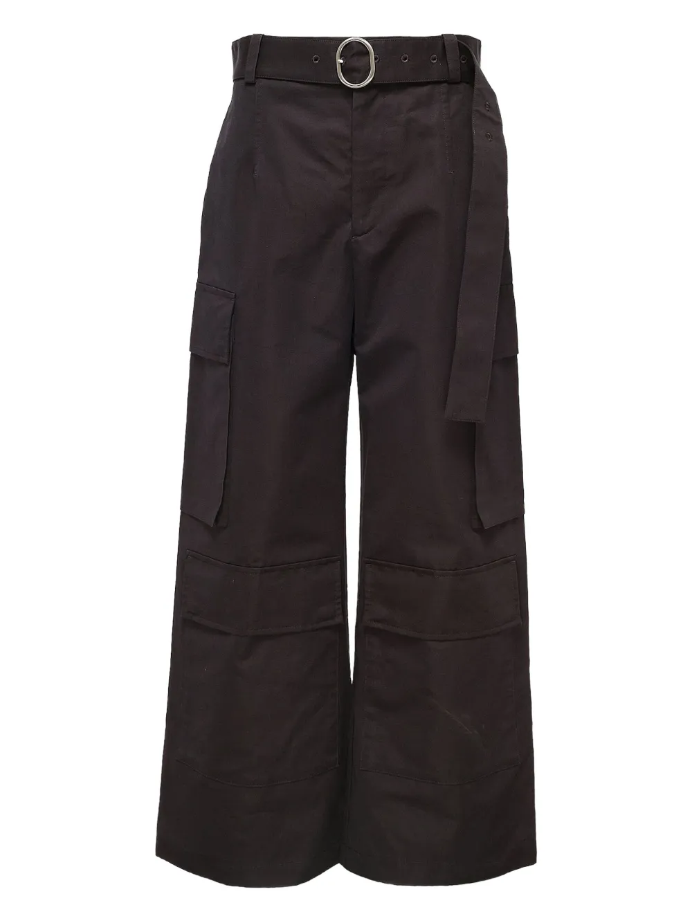 Jil Sander belted cargo trousers | Black | Image 1