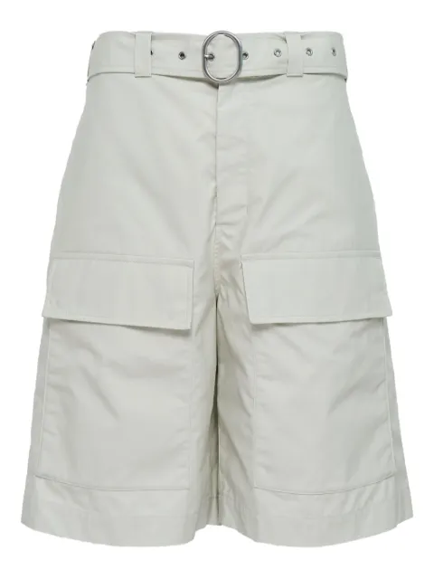Jil Sander belted pocket cargo shorts