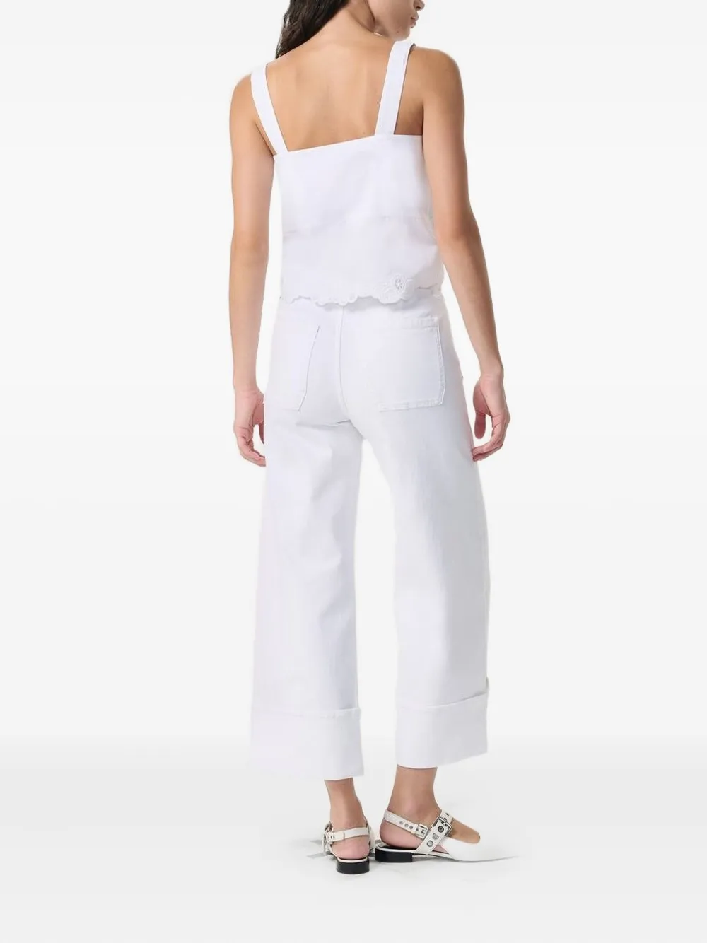  Rag & Bone Cut-out Top - White 