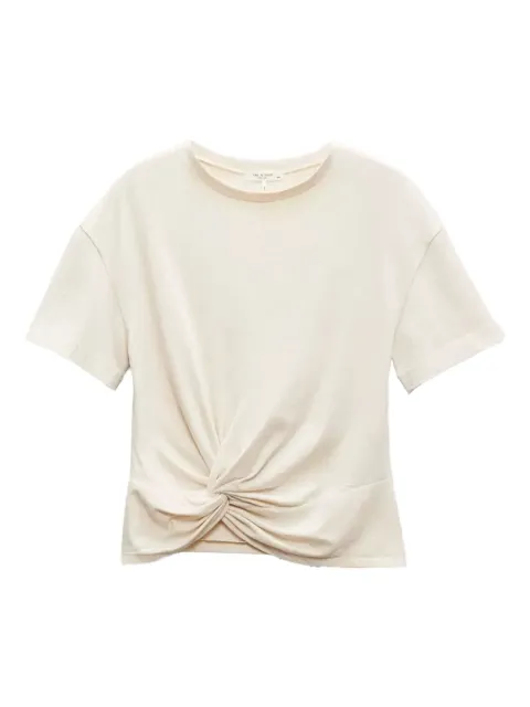 rag & bone twist-front T-shirt