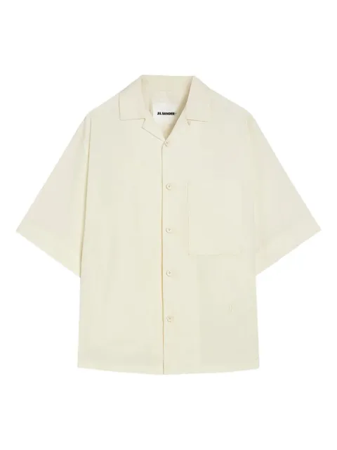 Jil Sander short-sleeve chest-pocket shirt