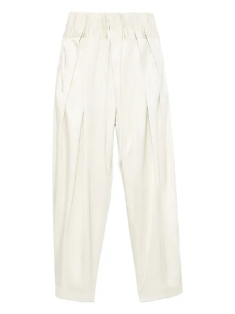 Jil Sander pleated drawstring trousers