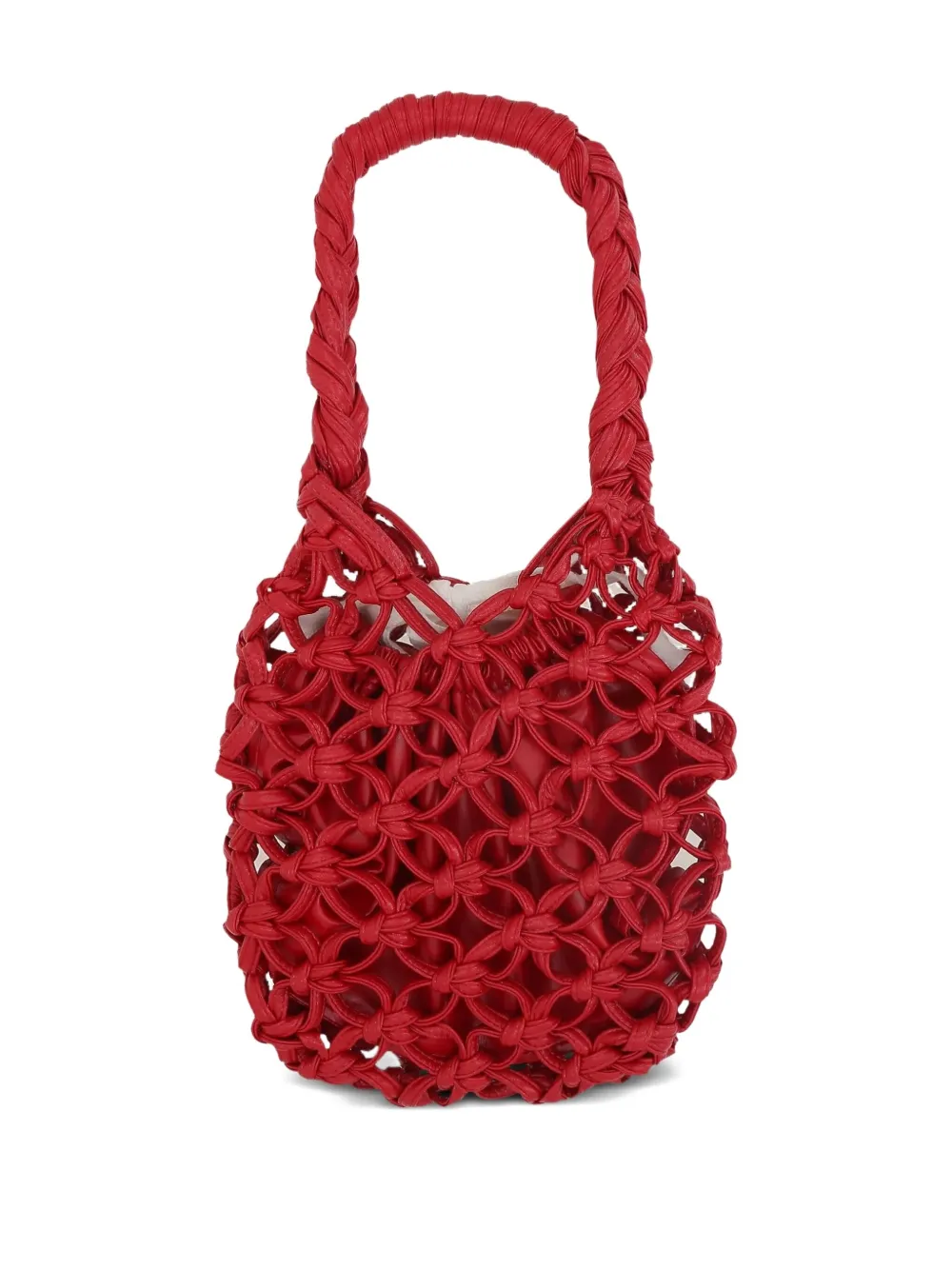 Comme Des Garçons Comme Des Garçons braided knot-detail satchel | Image 2
