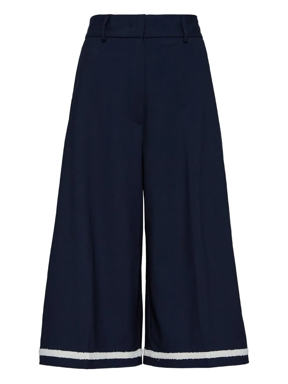 MSGM hem-detail trousers | Blue | Image 1