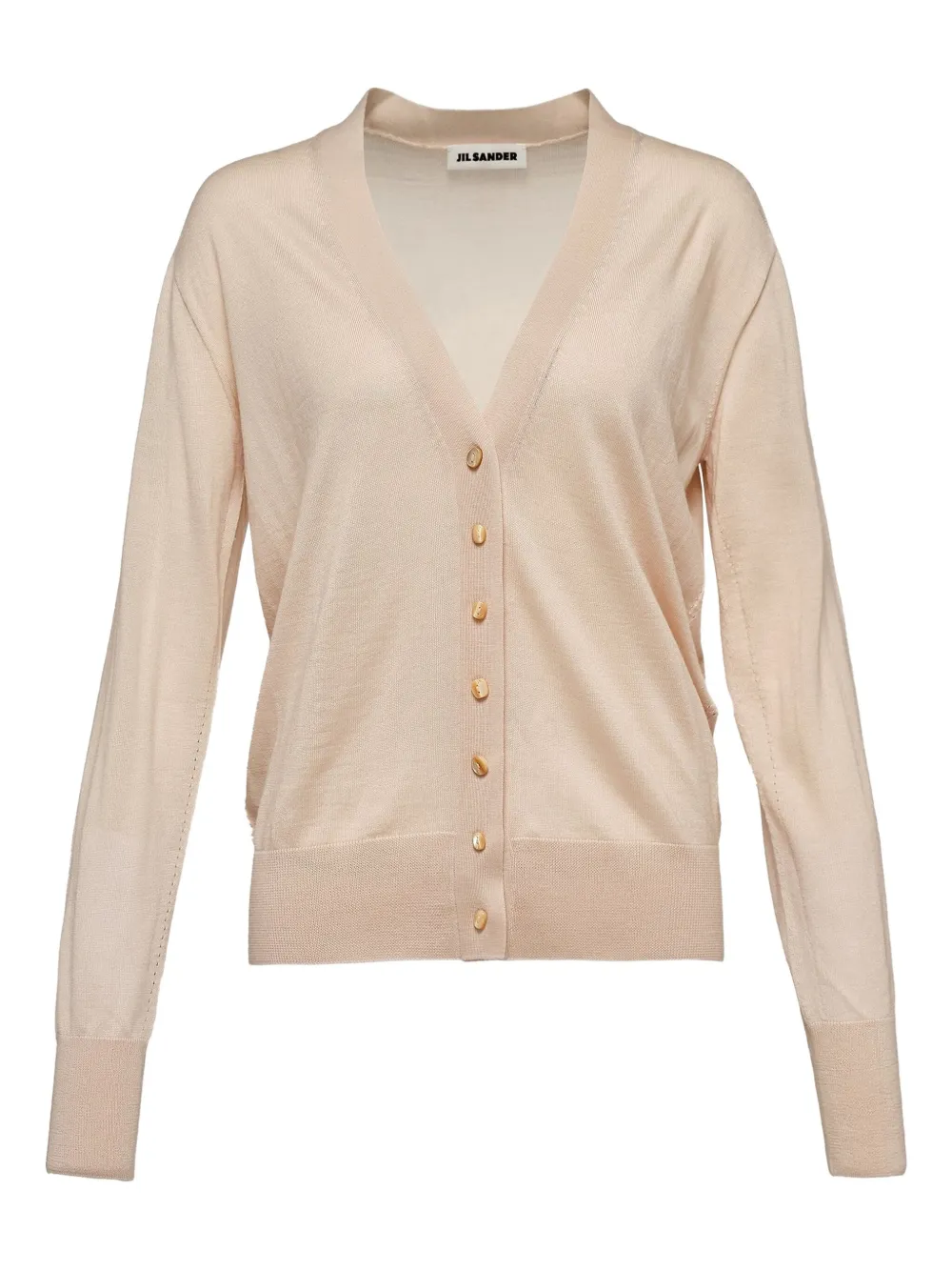 Jil Sander button-front cardigan Beige