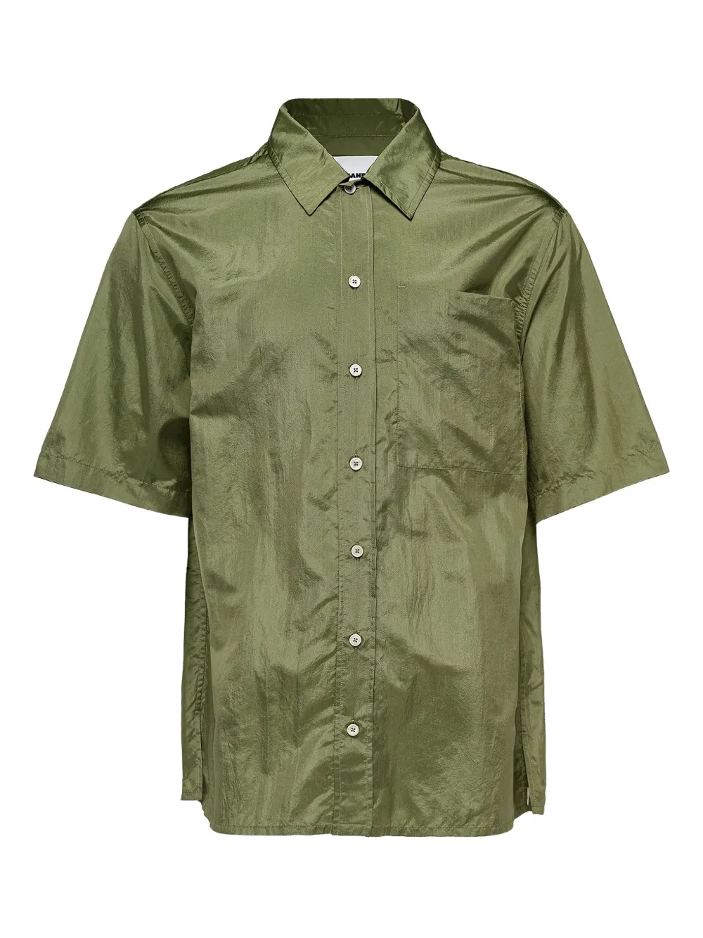 JIL SANDER+ short-sleeved pocket shirt | Green | Image 1