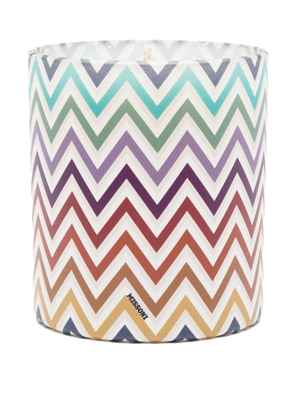 Missoni Home vela con estampado en zigzag de 220g | blanco | Image 1