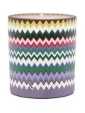Missoni Home zigzag-printed candle (220g) - Purple